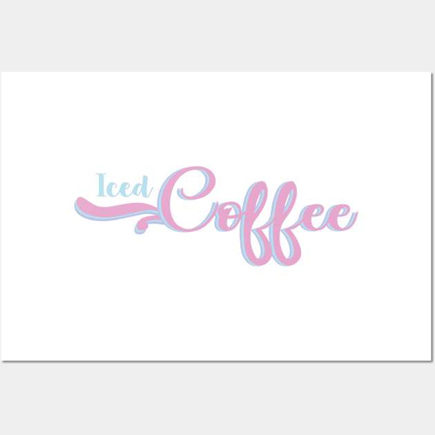 Iced Coffee Wall Art by ApricotBlossomDesign
